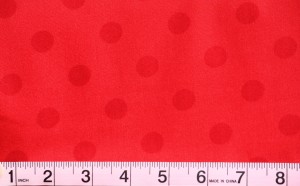  Red Polka-Dots $15.00 per yard