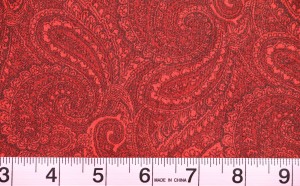 Windham Paisley (red) $17.00 per/yd
